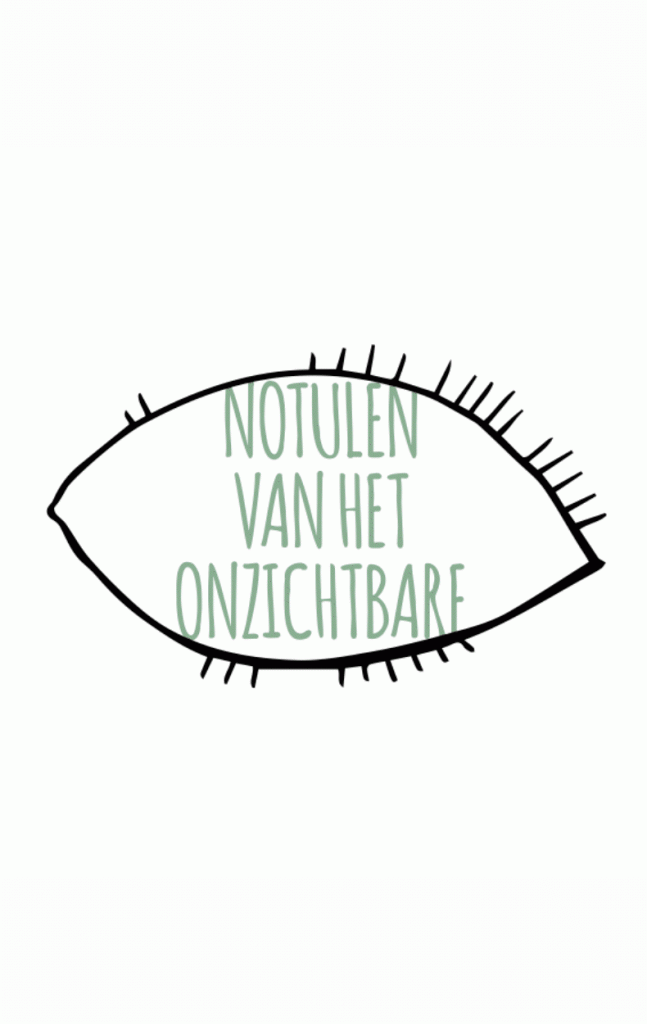 Logo literair platform Notulen van het Onzichtbare.